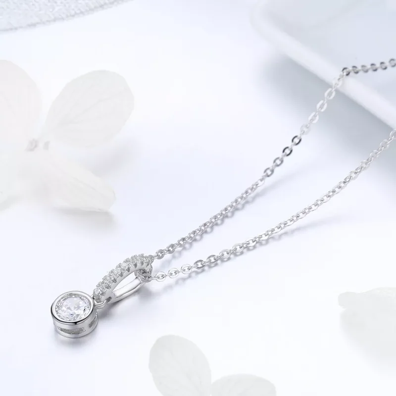 (obrázek pro) Stříbrné Náhrdelník Kvetoucí Elegance SCN295, Kubická zirkonie, jako Pandora - Zobrazit 3