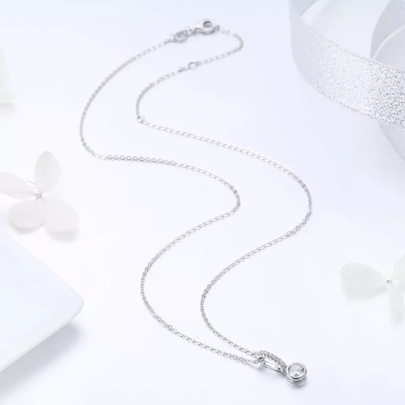 (obrázek pro) Stříbrné Náhrdelník Kvetoucí Elegance SCN295, Kubická zirkonie, jako Pandora - Zobrazit 5