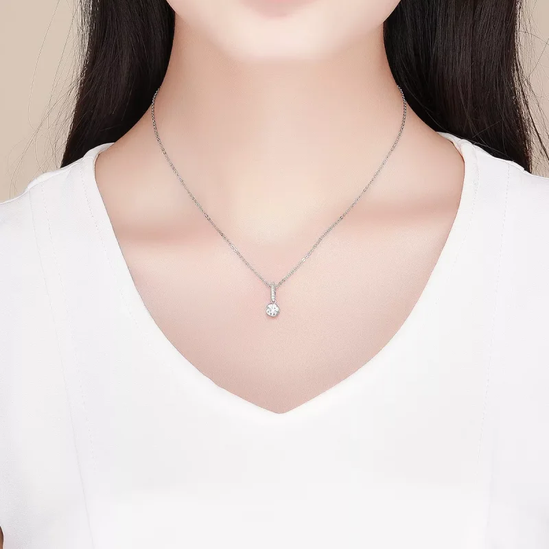 (obrázek pro) Stříbrné Náhrdelník Kvetoucí Elegance SCN295, Kubická zirkonie, jako Pandora - Zobrazit 6