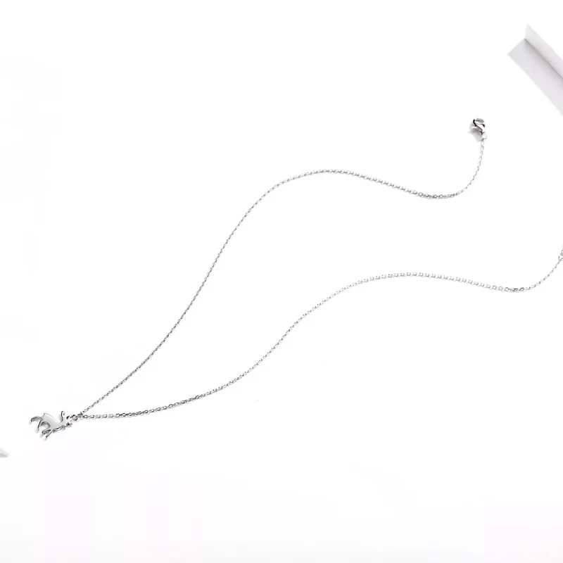 (obrázek pro) Stříbrné Náhrdelník Malý Jelen SCN362 Pandora styl - Zobrazit 2