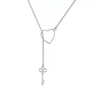 Stříbrné Náhrdelník Otevři Své Srdce SCN107 Pandora styl (obrázek pro) Stříbrné Náhrdelník Otevři Své Srdce SCN107 Pandora styl
