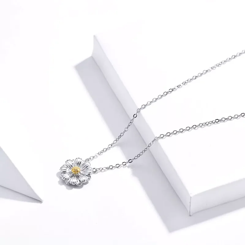 (obrázek pro) Stříbrné Náhrdelník Sedmikráska SCN370 Pandora styl - Zobrazit 4