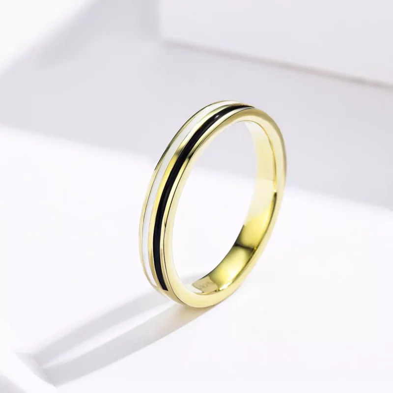 (obrázek pro) 14k Pozlacené prsten Móda SCR523 Pandora styl - Zobrazit 2