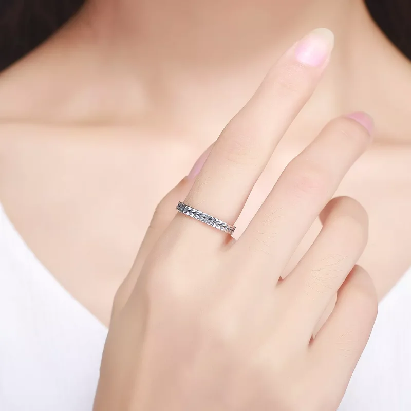 (obrázek pro) Stříbrné prsten Chuť Pole SCR139 Pandora styl - Zobrazit 5