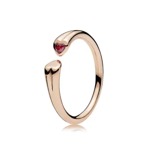 Dvě srdce - 186570CZR - Prsteny | PANDORA (obrázek pro) Dvě srdce - 186570CZR - Prsteny | PANDORA