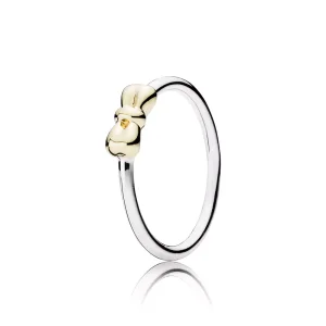 (obrázek pro) Prsten, sterlingové stříbro, 14k zlato - 190972 - Prsteny | PANDORA