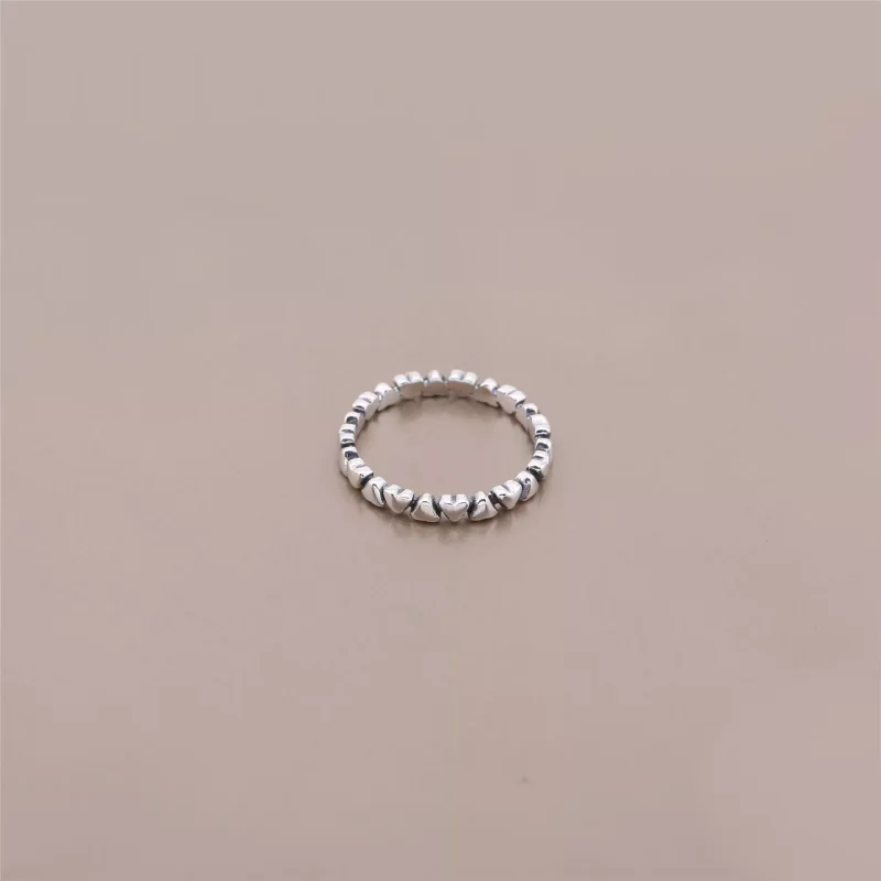 (obrázek pro) Silver heart ring - 190837 - Prsteny | PANDORA - Zobrazit 2