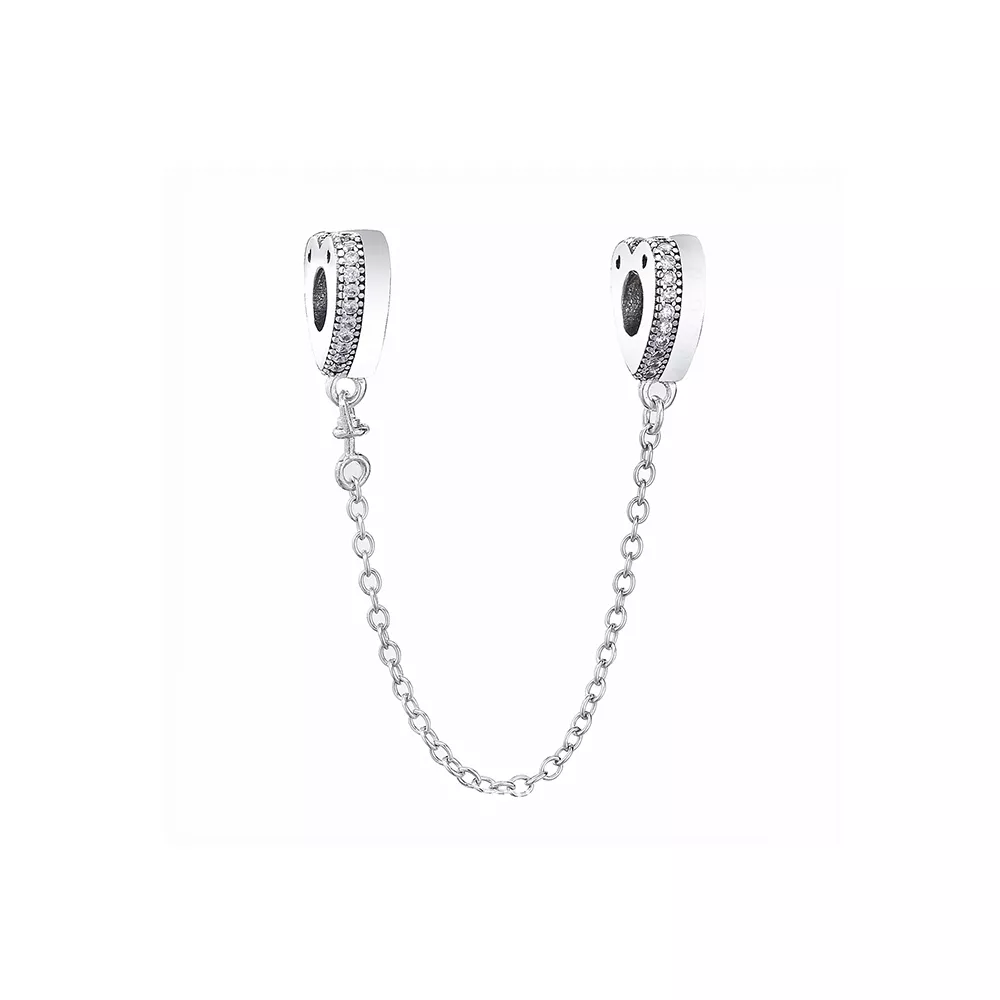 Bezpečnostní řetízek Srdce PANDORA