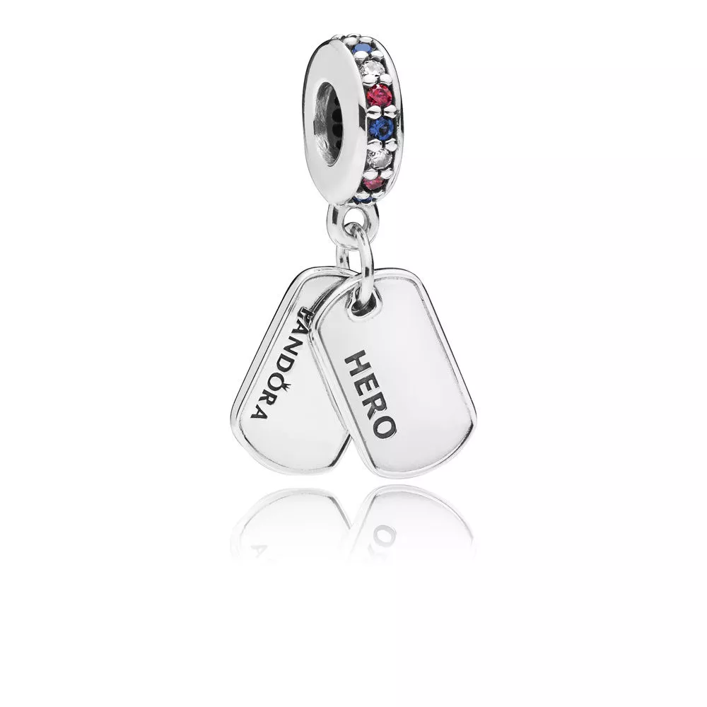 Visací přívěsky Hrdina pes Tag PANDORA