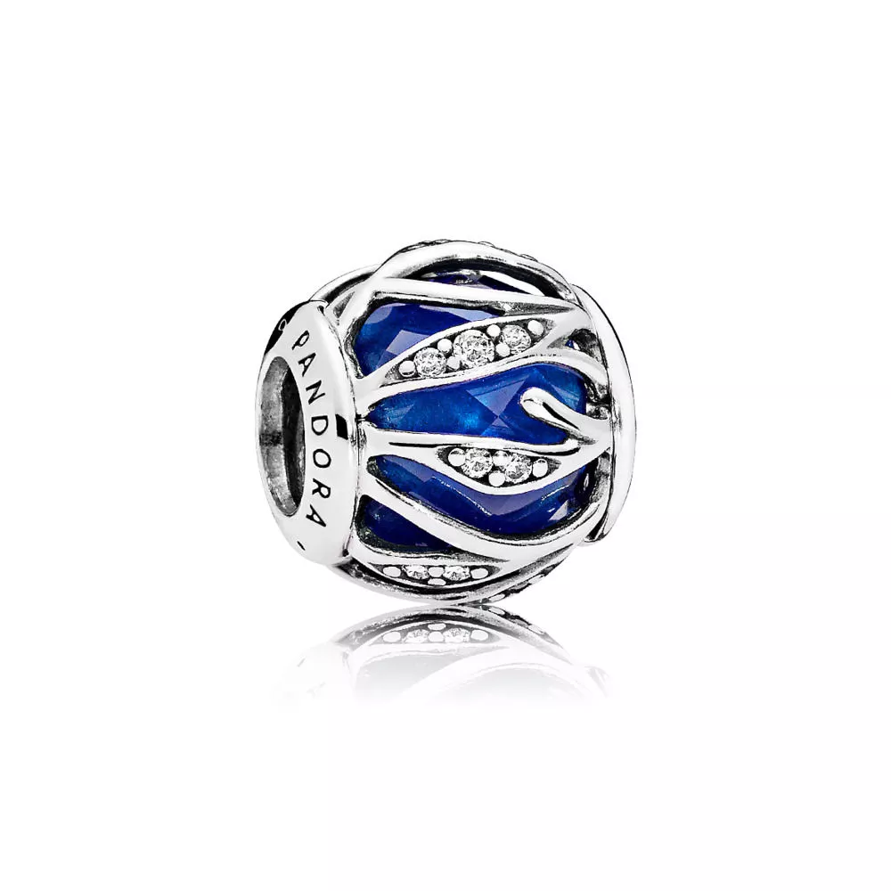 Královsky modrá přírodní záře - PANDORA 791969NCB