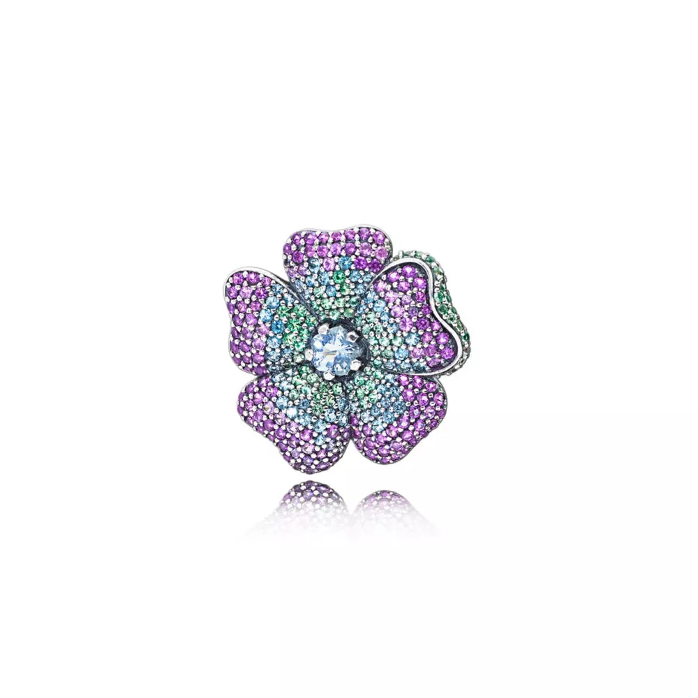 PANDORA přívěsek a brož Nádherný půvab - 397081NRPMX