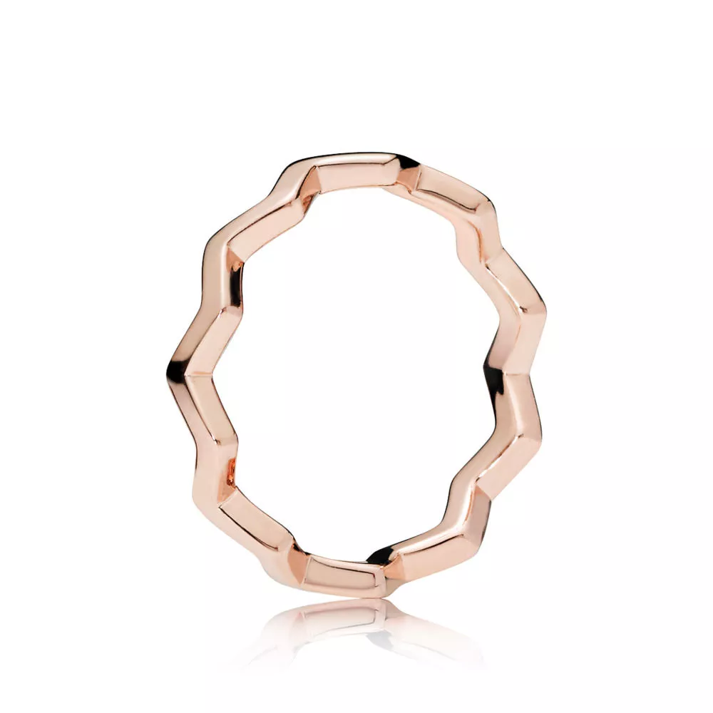 prsten pandora nadčasový cikcak 187752