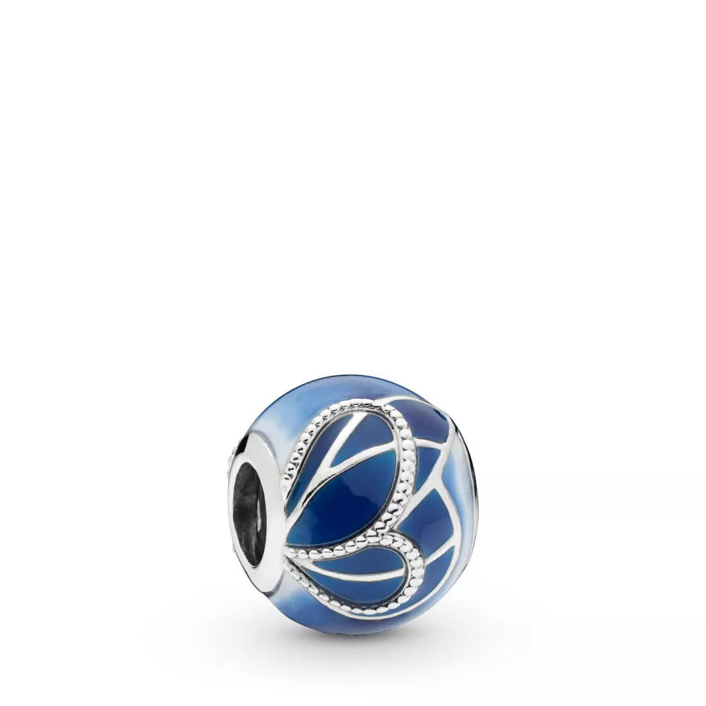 Přívěsek PANDORA Modré křídlo motýla - 797886ENMX