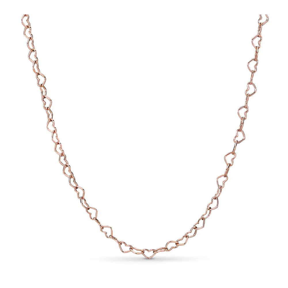 Náhrdelník PANDORA Připojil se k srdíčkům - 387961