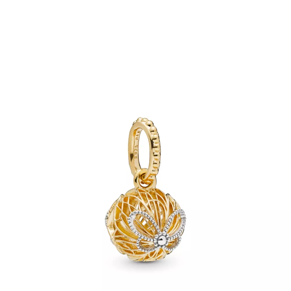 pandora shine přívěsek na náhrdelník motýli 367896