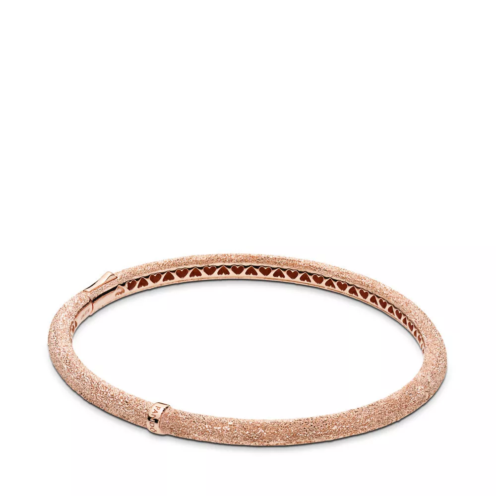 Pevný náramek PANDORA Matná oslnivost - 587915