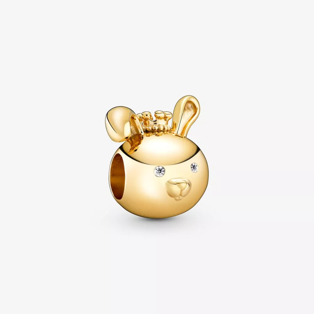 PANDORA Přívěsek Lesklá zvěrokruhu králík 768585C01