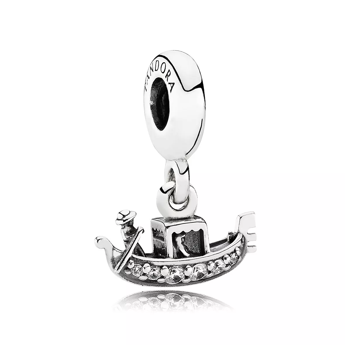 Přívěsek gondola, sterlingové stříbro, kubická zirkonie - 791143CZ - Přívěsky | PANDORA