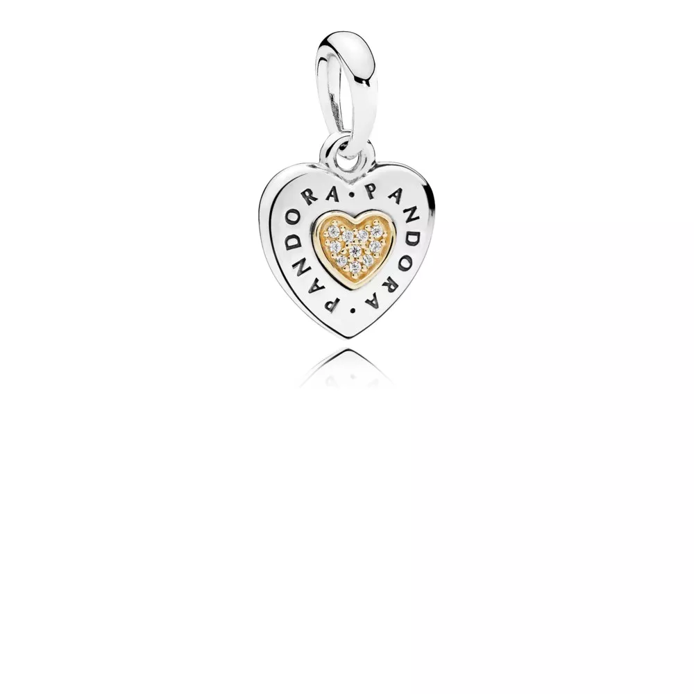 Visací přívěsek Podpisové srdce PANDORA