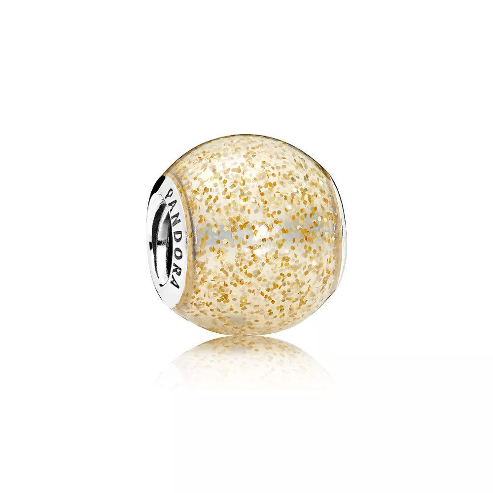 Zlatě zbarvený třpytivý přívěsek - 796327EN146 - Přívěsky | PANDORA