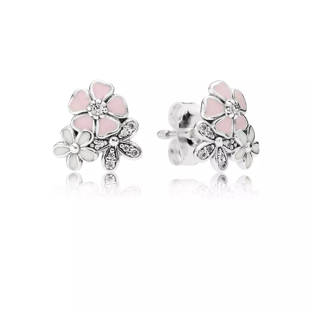 Poetické květy - 290686ENMX - Náušnice | PANDORA