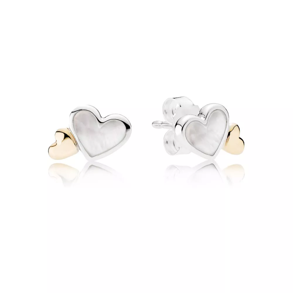 Svítivé květy - 290697MOP - Náušnice | PANDORA