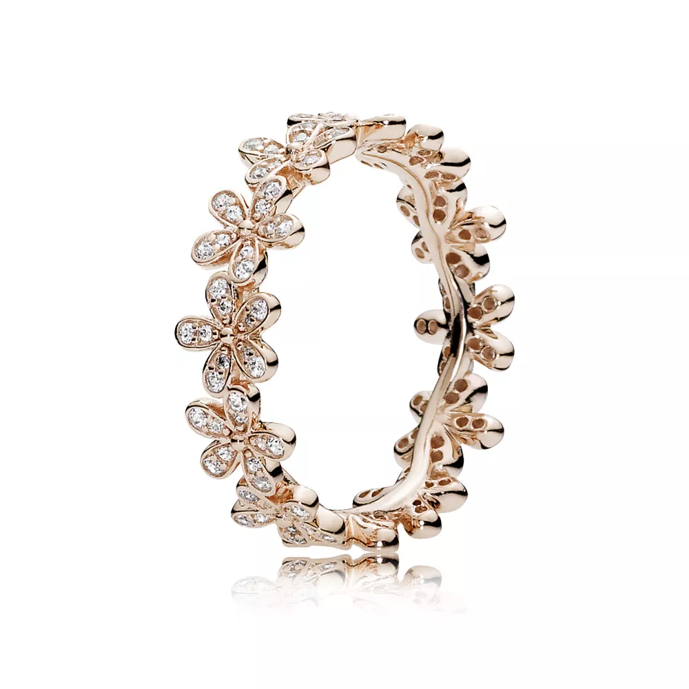 Oslňující sedmikráska - 180934CZ - Prsteny | PANDORA