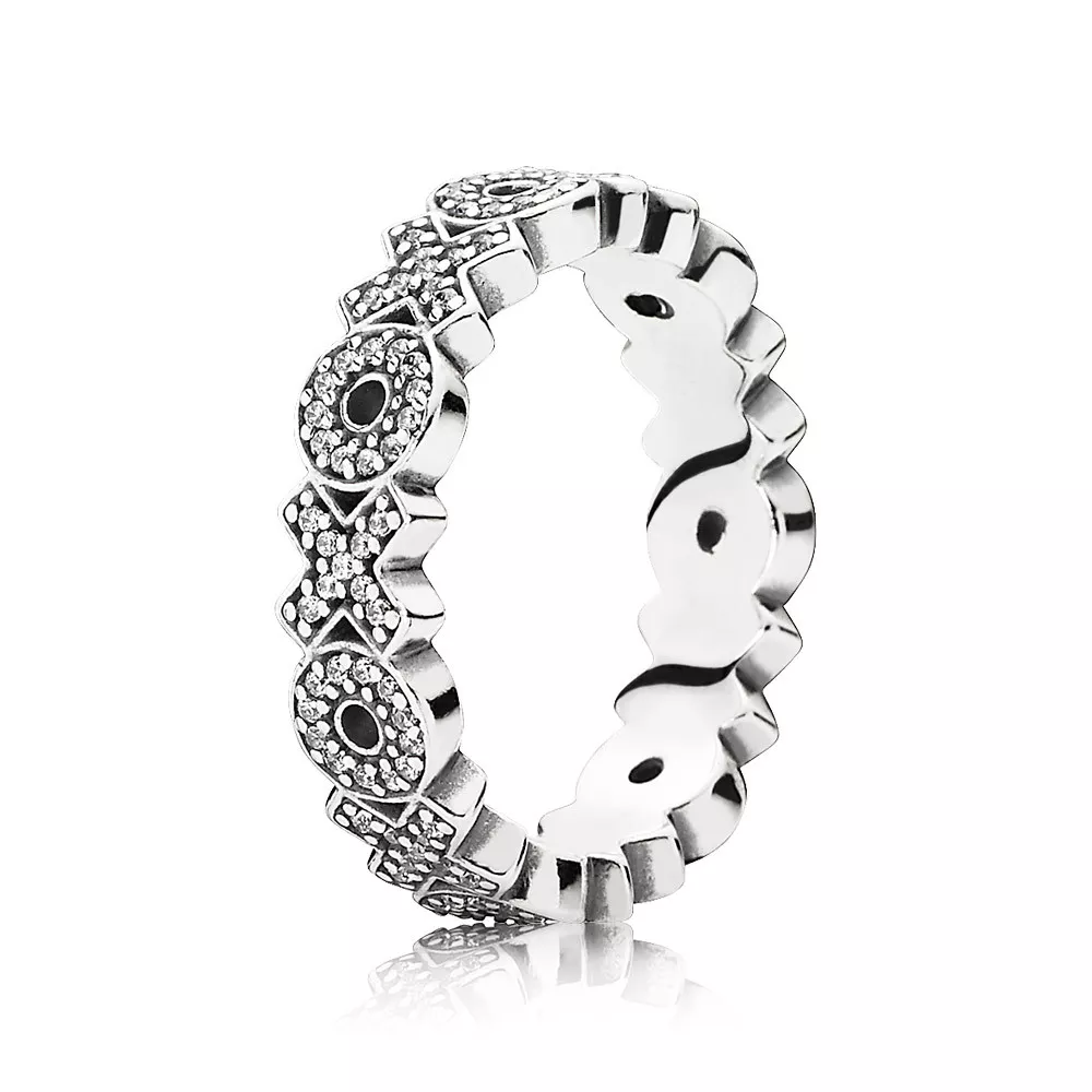 Prsten, sterlingové stříbro, kubická zirkonie - 190926CZ - Prsteny | PANDORA