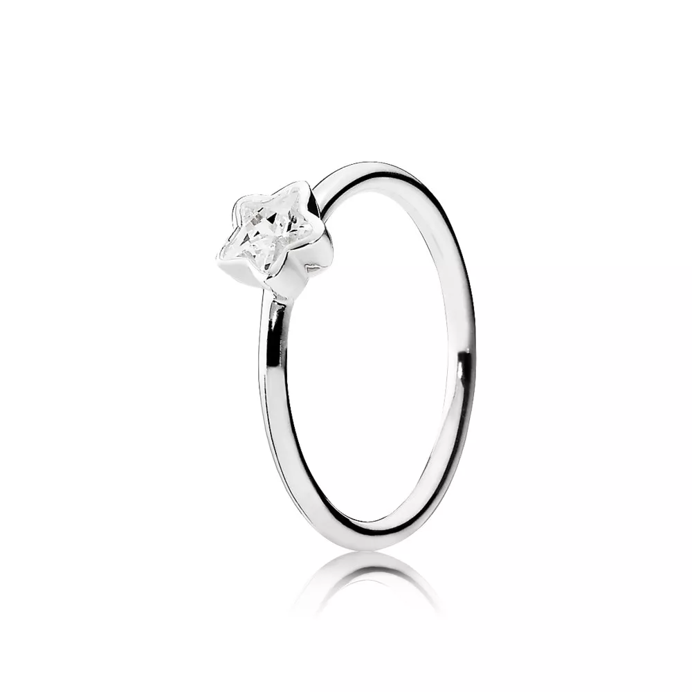 Prsten, sterlingové stříbro, kubická zirkonie - 190977CZ - Prsteny | PANDORA