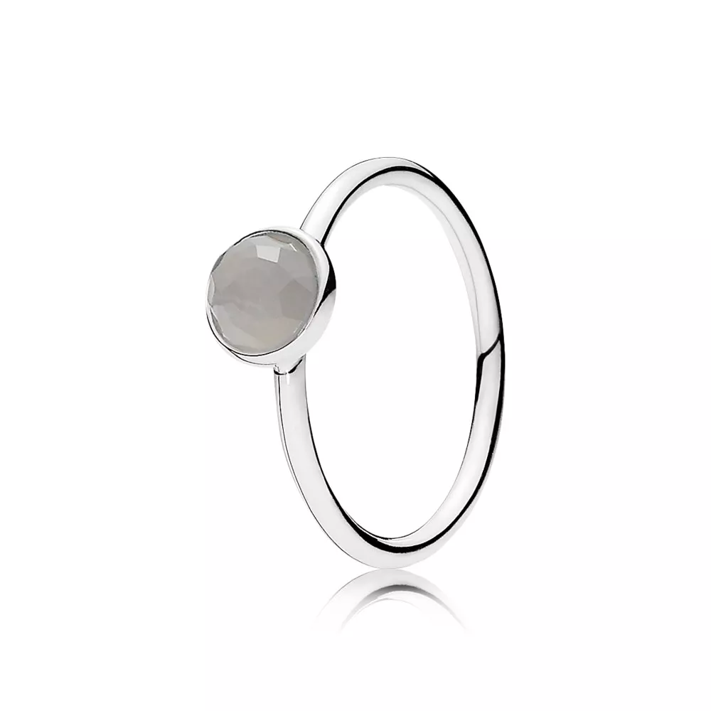 Prsten červen kapiček PANDORA