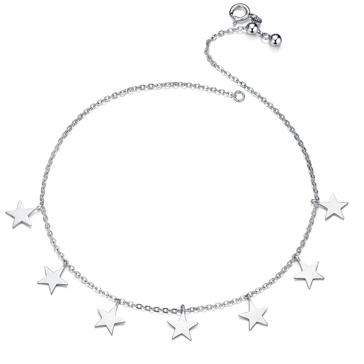 stříbrné anklet hvězdy sct008 jako pandora