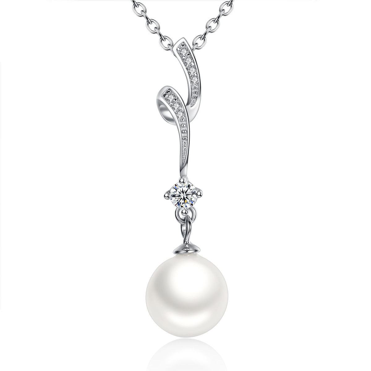 náhrdelník s náhrdelníkovým perla pandora styl