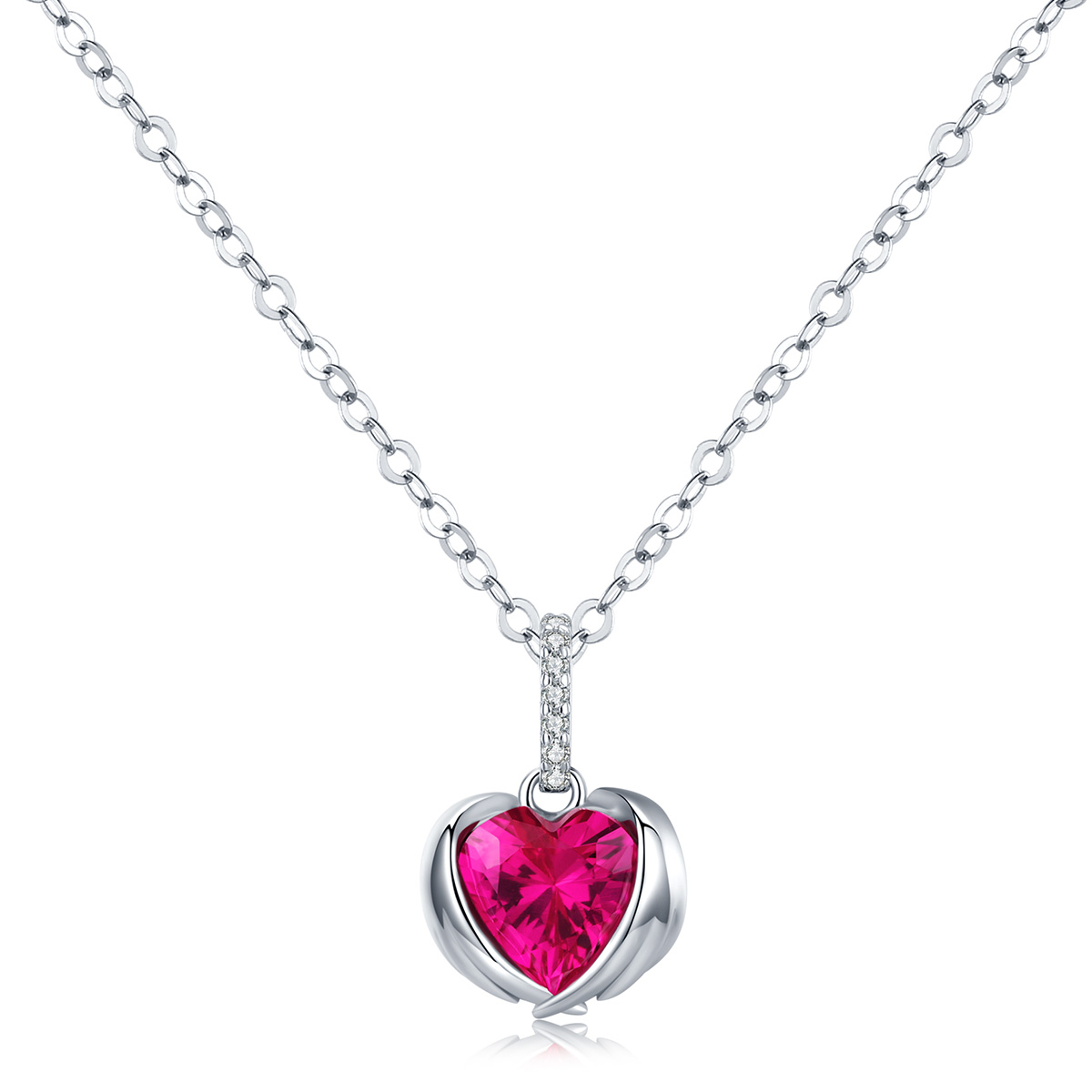 stříbrné náhrdelník guardian heart scn341 kubická zirkonie jako pandora
