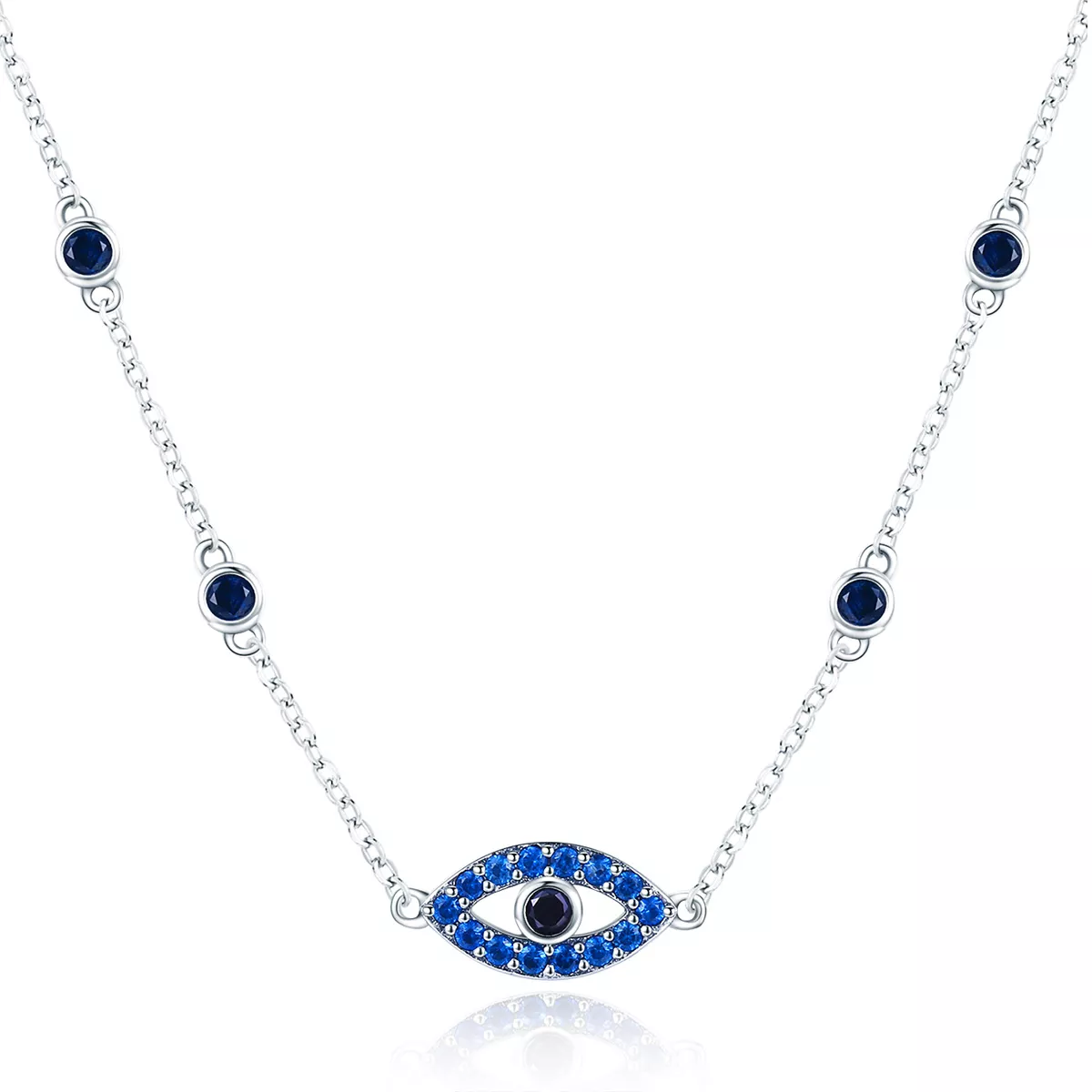 stříbrné náhrdelník kouzelné oko scn300 kubická zirkonie jako pandora