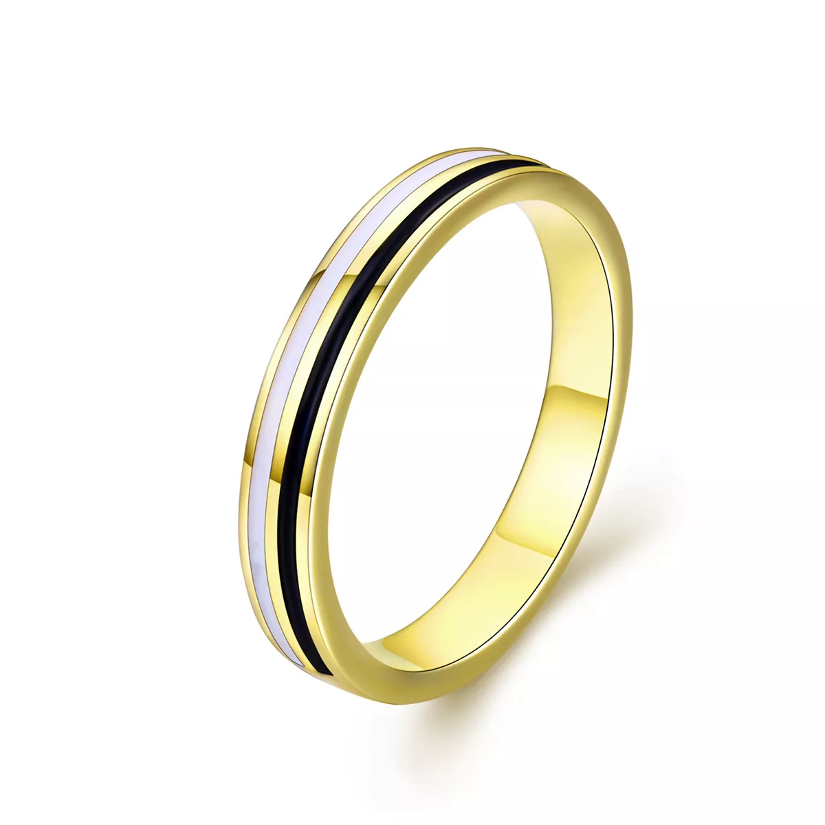 14k Pozlacené prsten Móda SCR523 Pandora styl