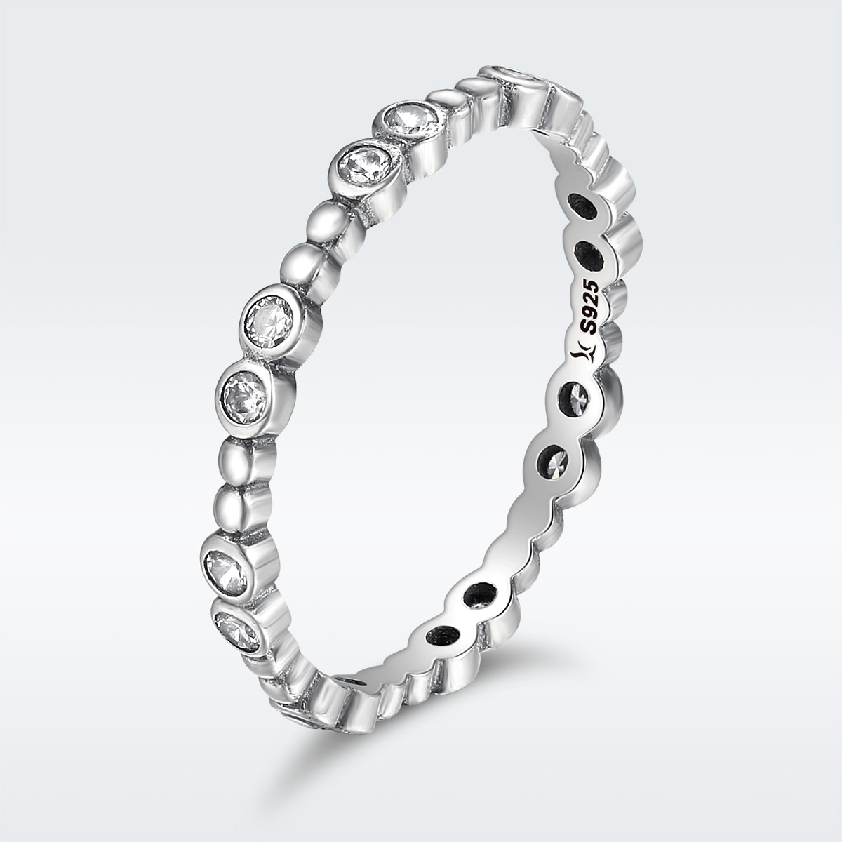 stříbrné prsten divoká láska scr102 kubická zirkonie jako pandora