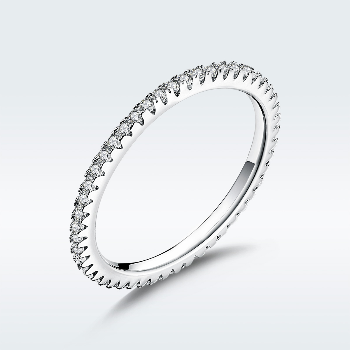 stříbrné prsten módní prsten scr066 kubická zirkonie jako pandora